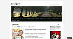Desktop Screenshot of dreamguide.se